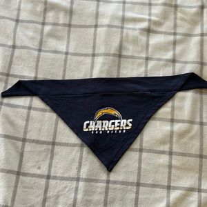 Chargers dog bandana